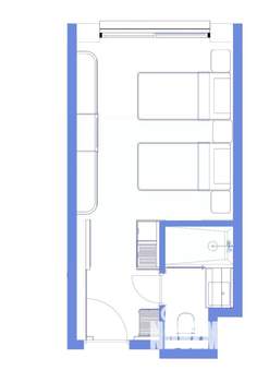 Студия квартира, вторичка, 24м2, 4/7 этаж